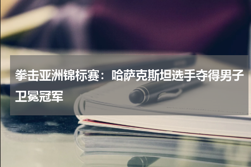拳击亚洲锦标赛：哈萨克斯坦选手夺得男子卫冕冠军